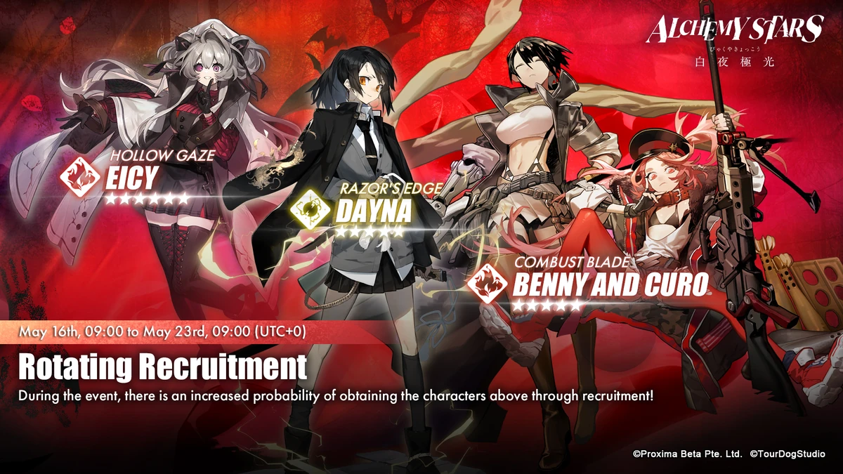 อัญเชิญหมุนเวียน Alchemy Stars Wiki Fandom