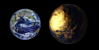 Comparación entre Tierra y Celestia 4