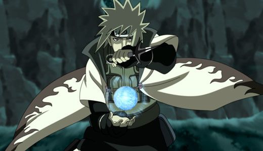 O rasengan foi desenvolvido por Minato com o intuito de lidar com as B