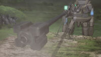 Engaging Scandia with a Sniper Rifle.