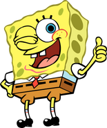 SpongeBob SquarePants as Happy