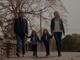 Alaric, Caroline, Lizzie, and Josie