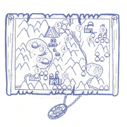 Map from Alex Kidd in Miracle World