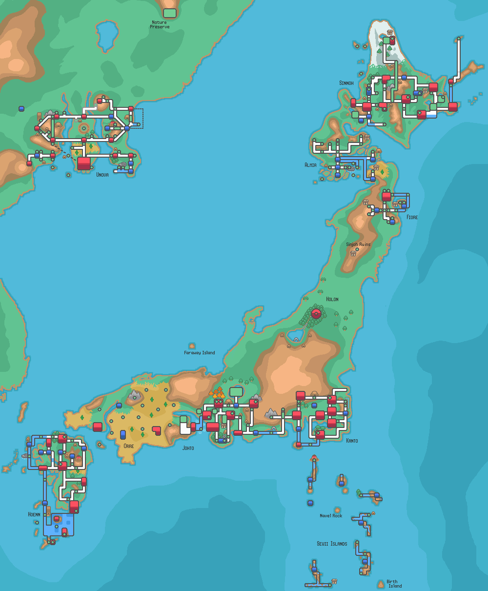 Regions, Pokémon Wiki