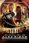 The US movie poster, displaying the name change to Alex Rider: Operation Stormbreaker