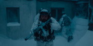 Entering the school
