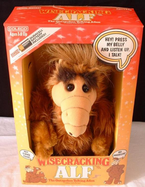 ALF talking doll front