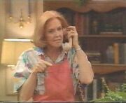 Dorothy Halligan Deaver at the Tanner's house.