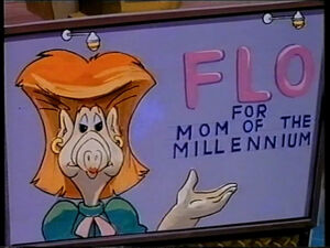 Flo for Mom of the Millenium