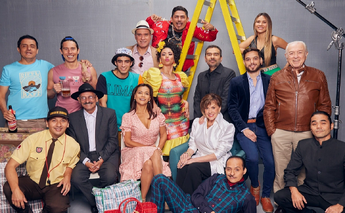 El antiguo elenco y el nuevo elenco juntos para la imagen promocional de la Novena Temporada.