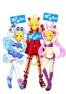 Akibakamen-illust.jpg (535 KB) Akiba Kamen Promotional Illustration