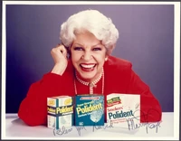 892Marta raye-Polident commercial 1980s