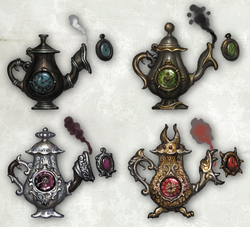 Teapot Cannon upgrades