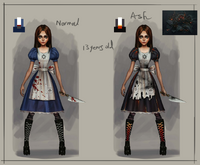 Alice Asylum Concept Art - Alice vs Ash Alice