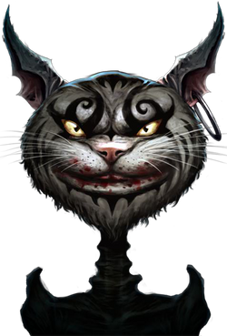 Cheshire Cat Storybook render