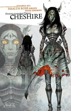 Cheshire dress poster