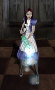 Alice with Ice Wand