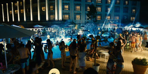 Seaside Paradise Tokyo Hotel Beach (Alice in Borderland Netflix)