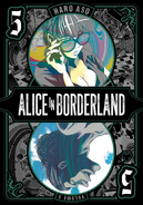 Volume 9/10 of Alice in Borderland English Manga Cover