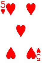 Five of Hearts