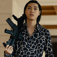 A screenshot of Niragi Suguru from Netflix live-action Season 1