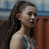 A screenshot of Kuina Hikari from Netflix live-action Season 2