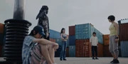 Arisu and the others at their base discussing the plan of action after the Citizens have gained an advantage