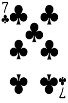 Seven of Clubs