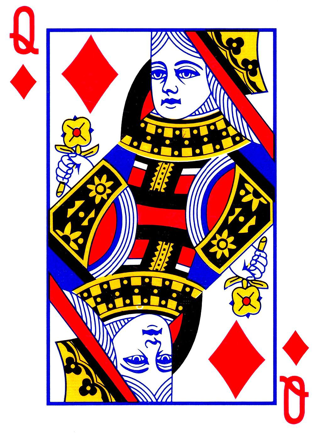 Queen (playing card) - Wikipedia