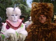 The Lion and the Unicorn from the 1985 film.