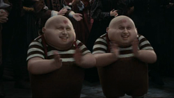 Tweedledee and Tweedledum Alice in Wonderland Wiki Fandom