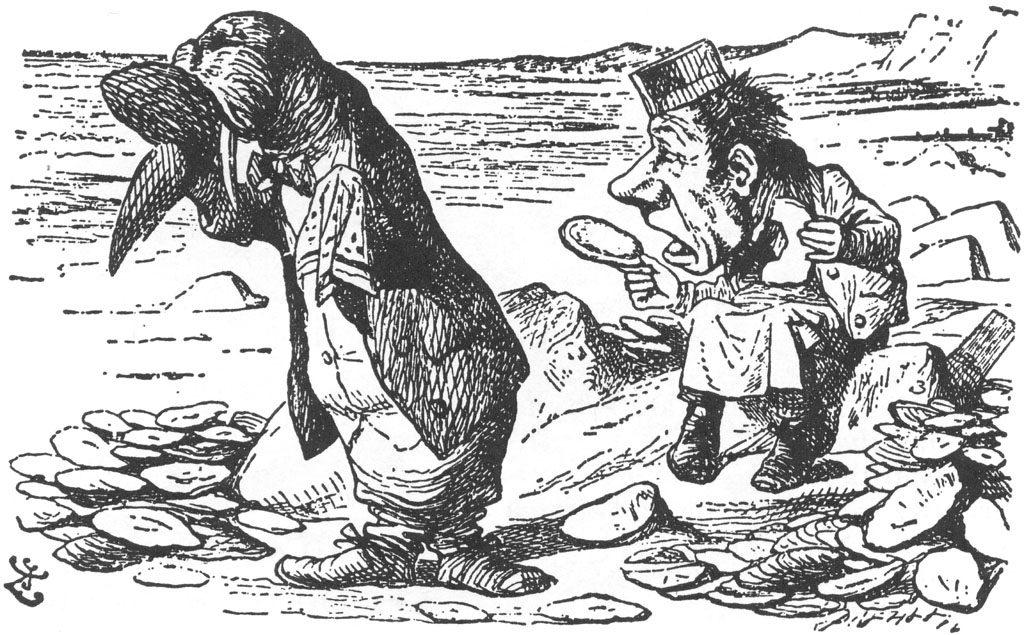 ESTUDIOS CARROLLIANOS: La Morsa y el Carpintero (1871)