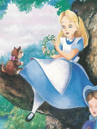 Alice In Wonderland Book Alice Make Flower Crown