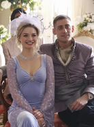 The White Queen and White King of Once Upon a Time in Wonderland