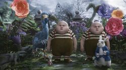 Tweedledee And Tweedledum Alice In Wonderland Wiki Fandom