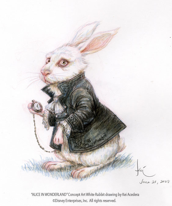 White Rabbit no País das Maravilhas