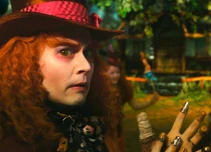 Mad Hatters' skin was always the same (colors varied, like they normally would). Though his lips were slightly brighter: light pink, that color was not seen again.