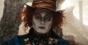 Sometimes Hatter's skin can be affected by many mood colors, even in the parts near nose. Here he's skin had: purple, Iridescent lavender and blue-green. Under the eyes he had pink and pink-red - end even black.