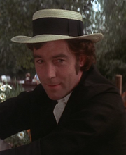 Charles Dodgson en la película de 1972.