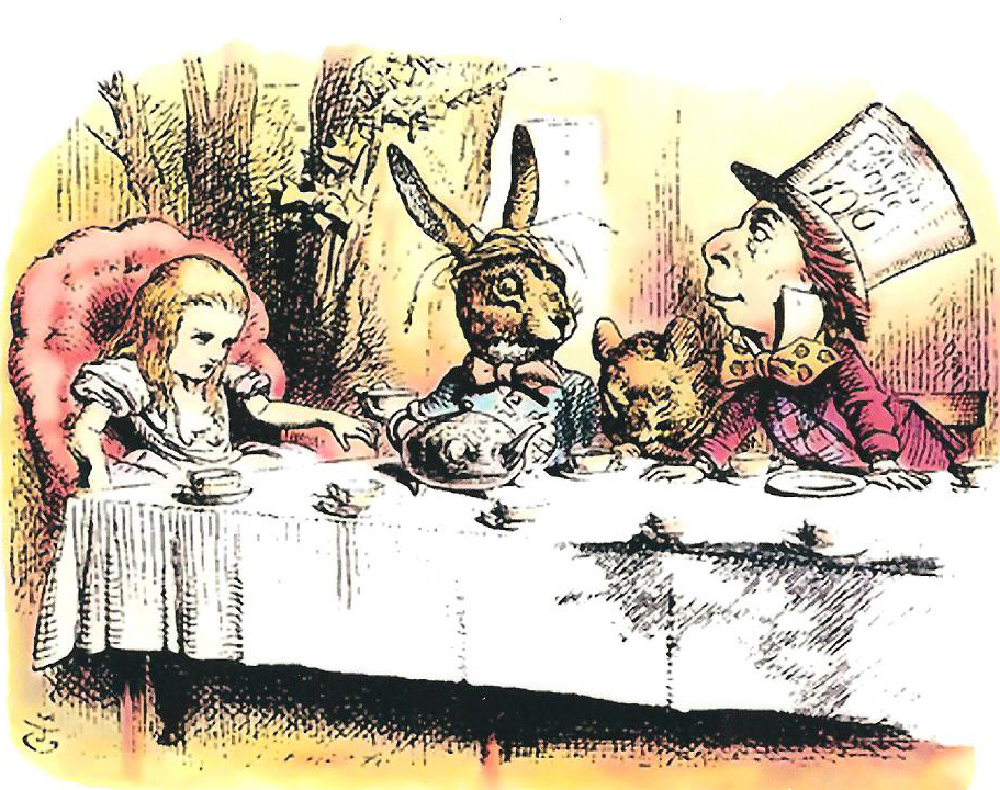 Visit Alice in Wonderland at Mad Hatter Tea Party - Hello Woodlands