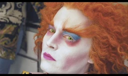 The Hatter also had some "mercury blush" in he's nose, cheecks, temple and neck.