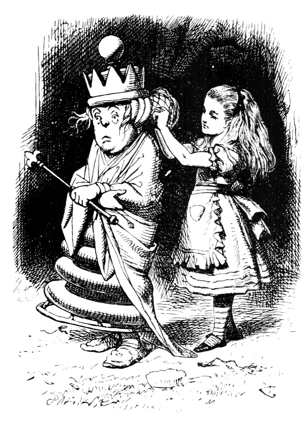 Alice In Wonderland Illustrations Queen