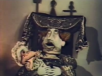 The Duchess and her baby in Alice in Wonderland (1949)