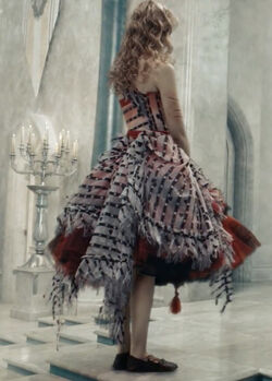 Alice red dress deals