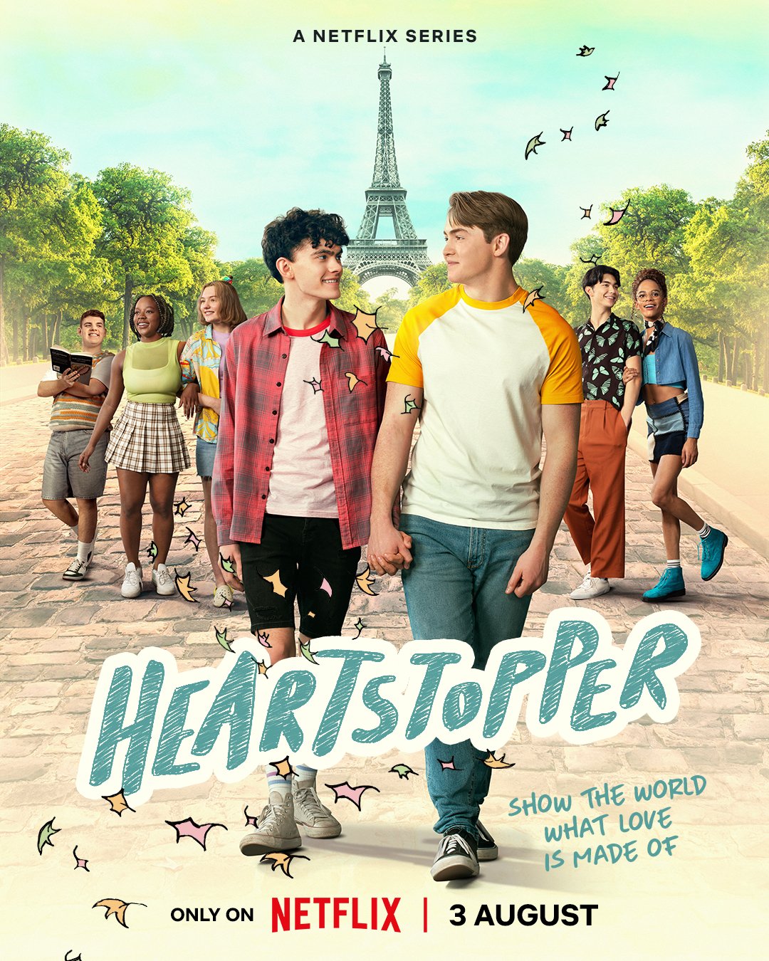 Heartstopper: Netflix confirma estreia da 2ª temporada em 2023