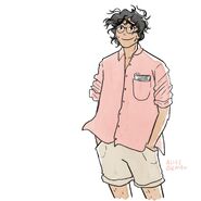 Julio Spring as a teenager.