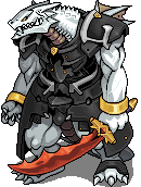 Dragon Knight's sprite in Rance VI.