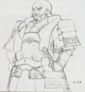 Concept artwork of Masakage from the Hanihon 8.