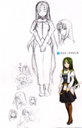 Concept artwork of Maris from the Rance Quest guide book.