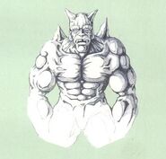 Concept artwork of Babolat from the Kichikuou Rance guide book.